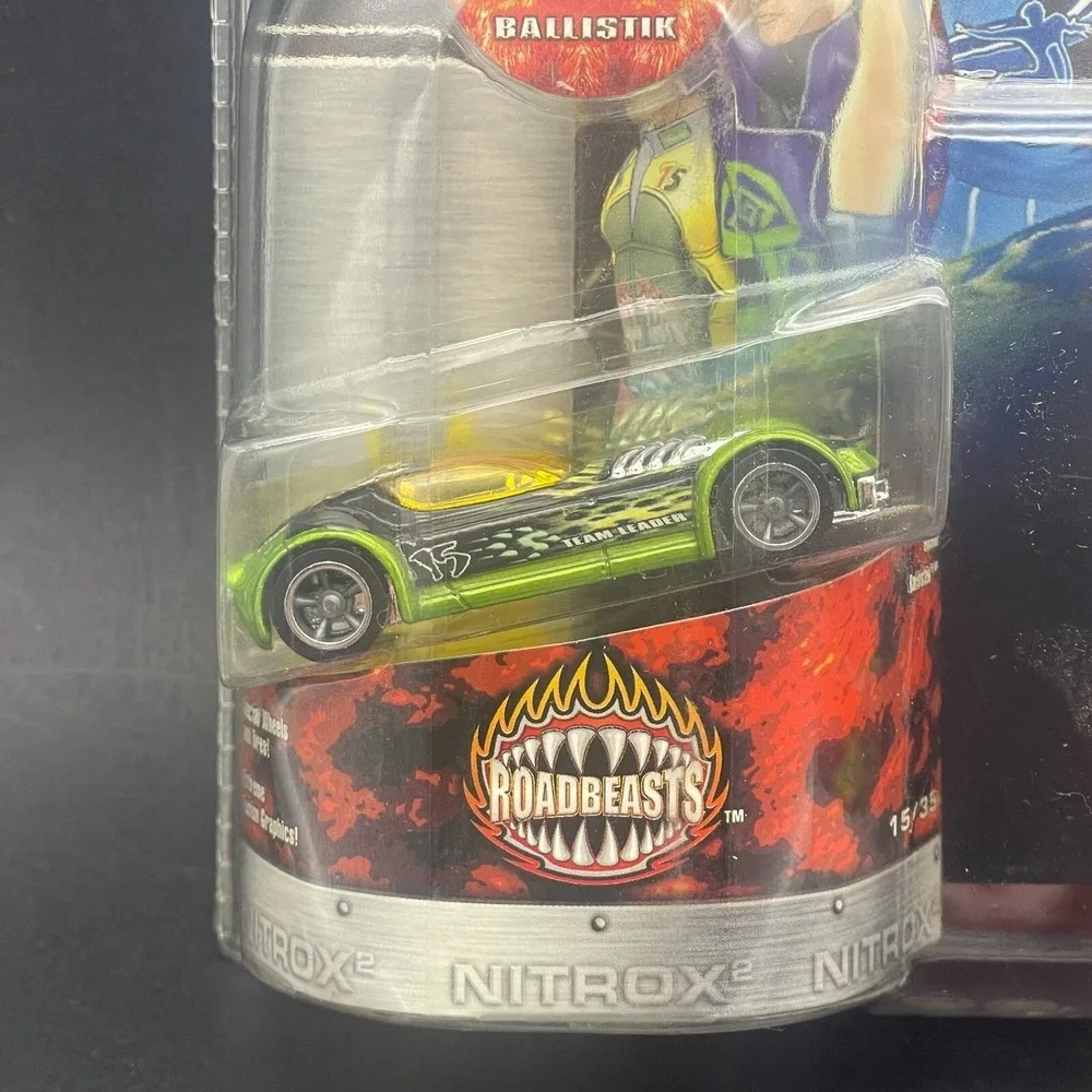 Hot Wheels Ring Of Fire Roadbeast Ballistik Scorchers 1/4 Mile Coupe VHS 1/64‎
